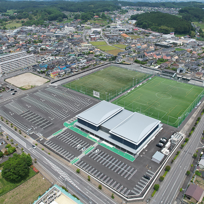 矢板市文化複合移設舗装工事