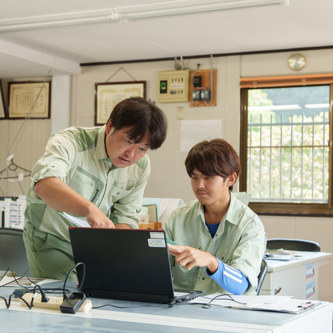 誰もが率直に意見を交わせる、居心地のよい職場です